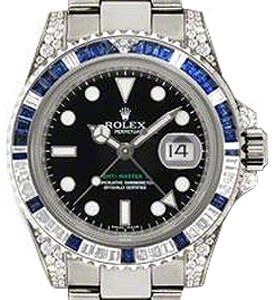 Rolex GMT-Master II Diamond Watch 116759