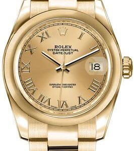 Rolex Lady-Datejust 26 Yellow Gold Women’s Watch 179168