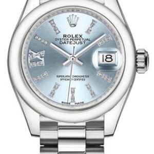 Rolex Lady-Datejust 28 Platinum Women’s Watch 279166