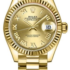 Rolex Lady-Datejust 28 President Bracelet Women’s Watch 279178