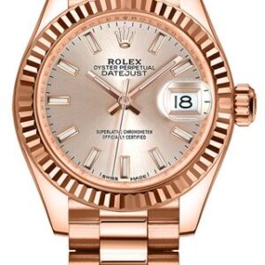 Rolex Lady-Datejust 28 Sundust Dial Women’s Watch 279175