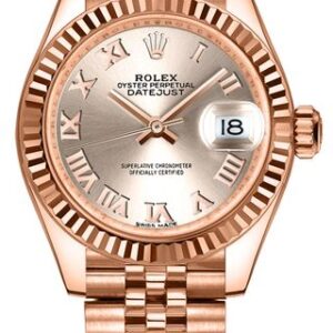 Rolex Lady-Datejust 28 Sundust Jubilee Bracelet Women’s Watch 279175