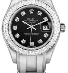 Rolex Masterpiece Pearlmaster Diamond Bezel Women’s Watch 80339