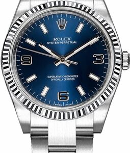 Rolex Oyster Perpetual 26 Blue Dial Automatic Watch 176234