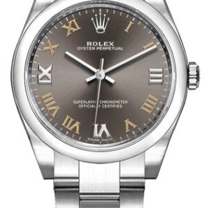 Rolex Oyster Perpetual 31 Dark Grey Dial Women’s Watch 177200