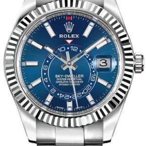 Rolex Sky-Dweller Blue Dial 42mm Luxury Men’s Watch 326934