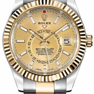 Rolex Sky-Dweller Champagne Dial Men’s Watch 326933