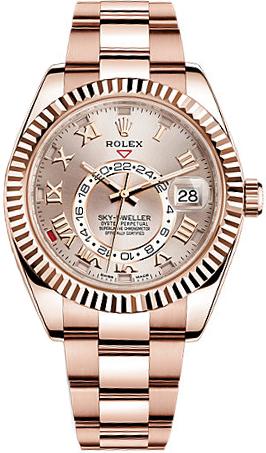 Rolex Sky-Dweller Rose Gold Watch 326935