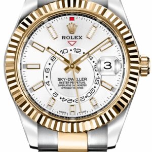 Rolex Sky-Dweller White Dial Men’s Watch 326933