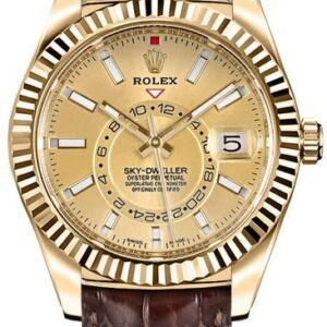 Rolex Sky-Dweller Yellow Gold Men’s Watch 326138