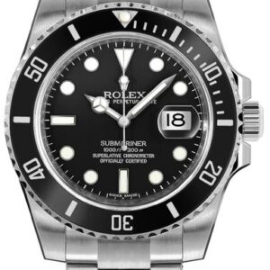 Rolex Submariner Date Black Dial Men’s Watch 116610LN