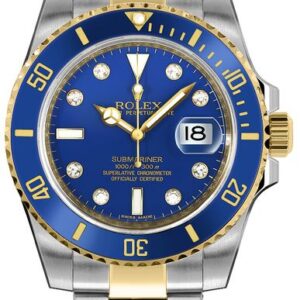 Rolex Submariner Date Blue Dial Men’s Watch 116613