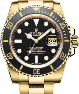 Rolex Submariner Date Gold Watch 116618