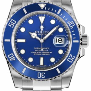 Rolex Submariner Date White Gold Men’s Watch 116619LB