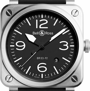 Bell & Ross Aviation Instruments Automatic Men’s Watch BR0392-BLC-ST