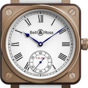 Bell & Ross Aviation Instruments White Dial Men’s Watch BR01-CM-203-B-V-032