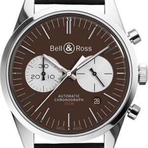 Bell & Ross Vintage 41mm Men’s Watch BRG126-BRN-ST/SCR2-B-A-045