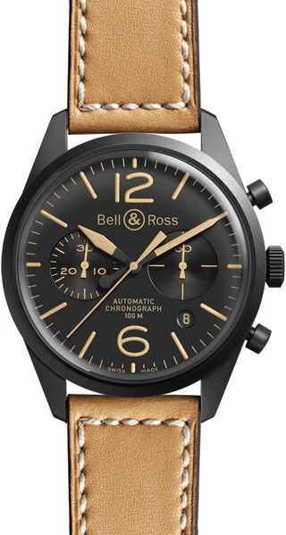 Bell & Ross Vintage Original Black Dial Men’s Watch BRV126-HERITAGE