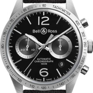 Bell & Ross Vintage Original New Chronograph Men’s Watch BRV126-BS-ST/SF