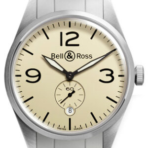 Bell & Ross Vintage Original Stainless Steel Men’s Watch BRV123-BEI-ST/SST