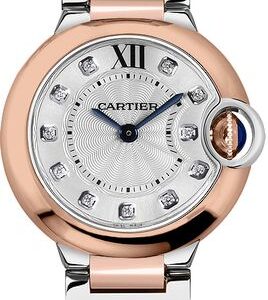 Cartier Ballon Bleu Diamond Dial Women’s Luxury Watch W3BB0005