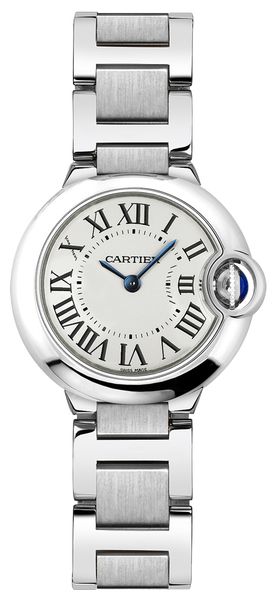 Cartier Ballon Bleu Steel Women’s Watch W69010Z4