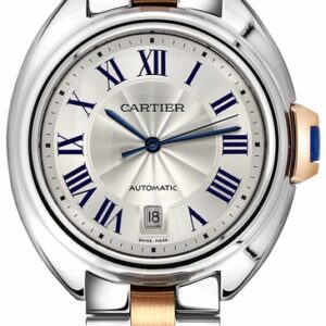 Cartier Cle De Cartier Silver Dial Men’s Watch W2CL0002