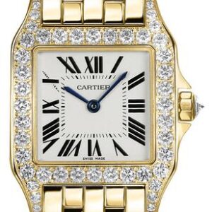 Cartier Santos Demoiselle Solid 18k Yellow Gold Women’s Watch WF9002Y7