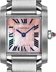 Cartier Tank Francaise Pink Pearl Petite Women’s Watch W51028Q3