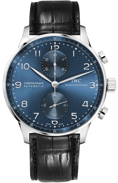IWC Portugieser Classic Blue Dial Chronograph Men’s Watch IW371491