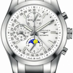 Longines Conquest Classic Automatic Chronograph Silver Dial Men’s Watch L2.798.4.72.6