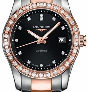 Longines Conquest Classic Diamond Ladies Watch L2.285.5.57.7