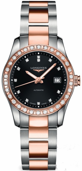 Longines Conquest Classic Diamond Ladies Watch L2.285.5.57.7