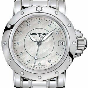 MontBlanc Sport Stainless Steel Luxury Women’s Watch 102362