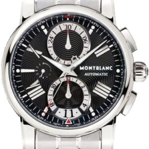 MontBlanc Star Black Dial Automatic Chronograph Men’s Watch 102376