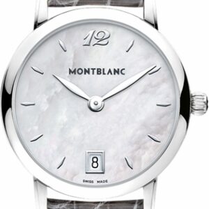 MontBlanc Star Classique Pearl White Dial Ladies Watch 108766