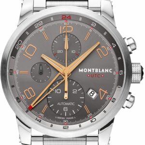 MontBlanc TimeWalker Automatic Chronograph Grey Dial Men’s Watch 107303