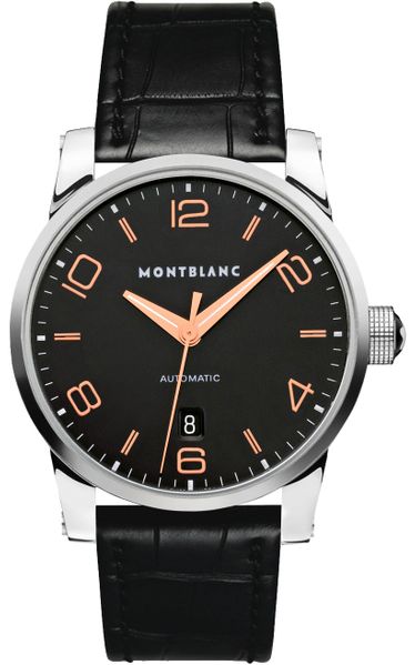 MontBlanc TimeWalker Black Dial Automatic Men’s Watch 110337
