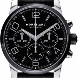 MontBlanc TimeWalker Chronograph Black Dial Ceramic Men’s Watch 102365