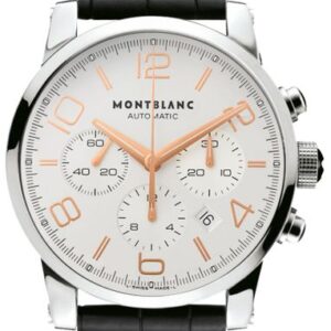 MontBlanc TimeWalker Chronograph Silver Dial Men’s Watch 101549